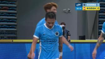 姚均晟远射破荒杨一鸣铲射锁定胜局 深圳新鹏城3-0送西海岸14轮首败