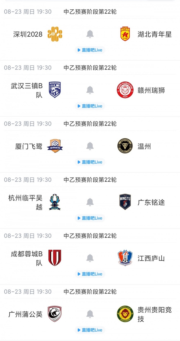 北区预赛结束!中乙综述:泰山B队2轮不胜,海港B队取胜距榜首1分 北区预赛结束!中乙综述:泰山B队2轮不胜,海港B队取胜距榜首1分