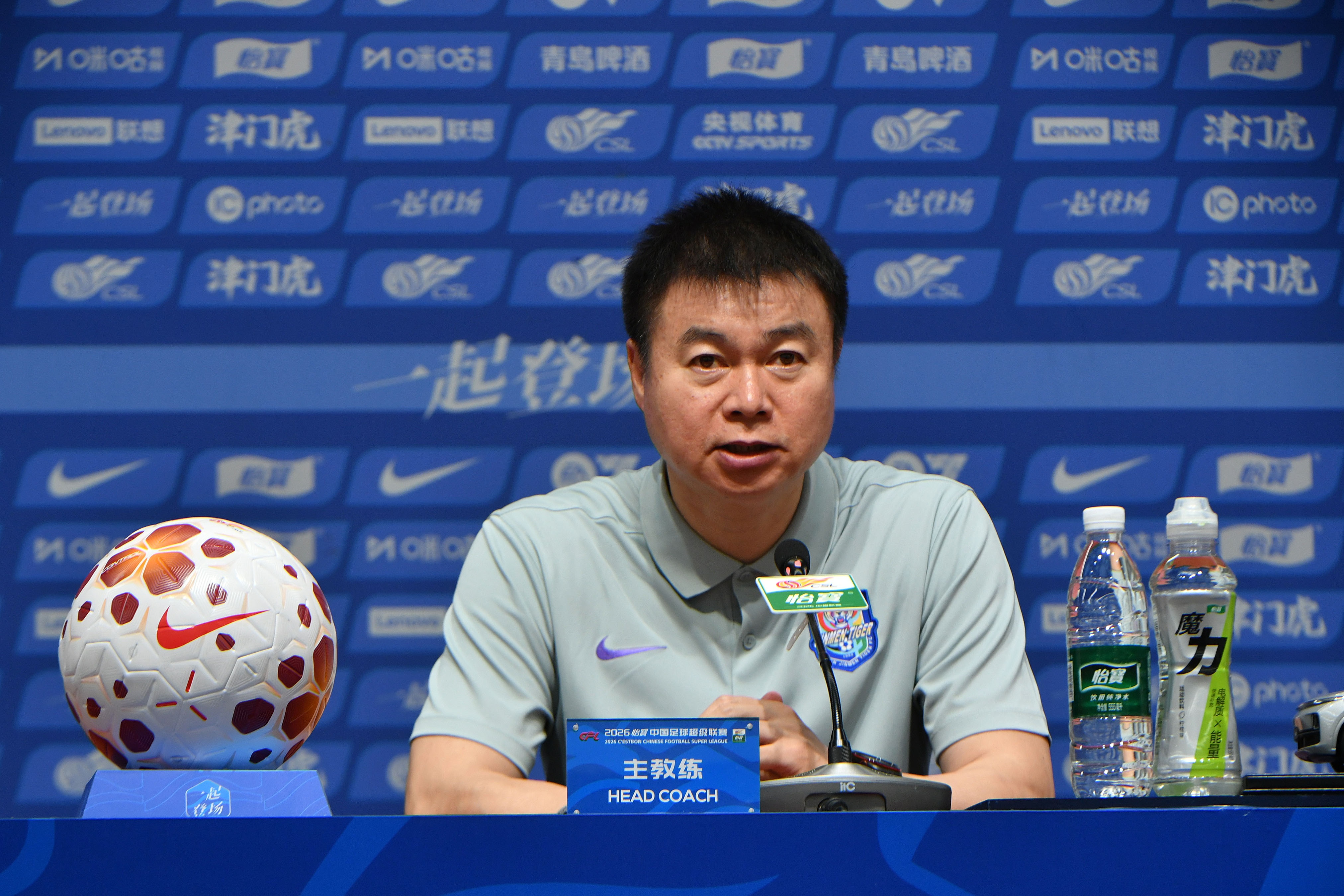 于根伟：扳平后有机会但可惜没能再进球，联赛最后六场要一场场拼